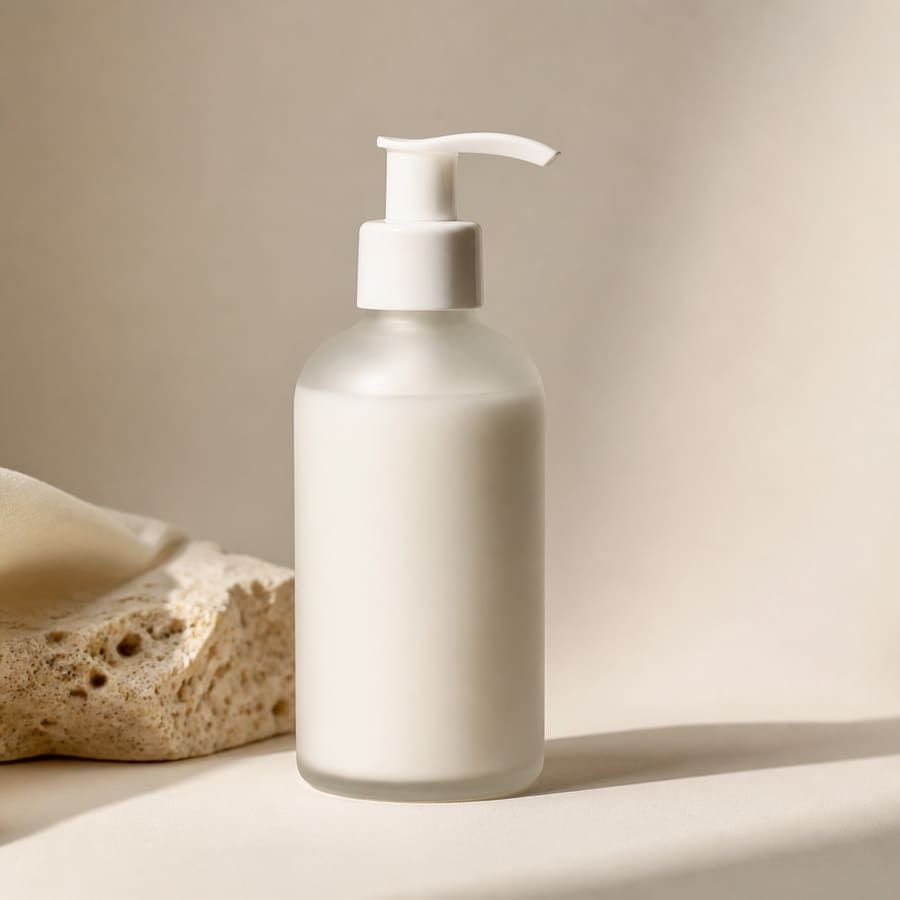 Editorial cleanser still-life for CeraVe Hydrating Facial Cleanser
