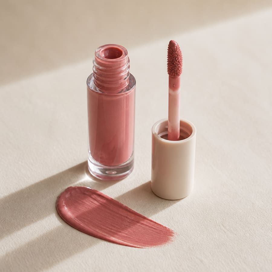 Editorial liquid blush still-life for e.l.f. Camo Liquid Blush