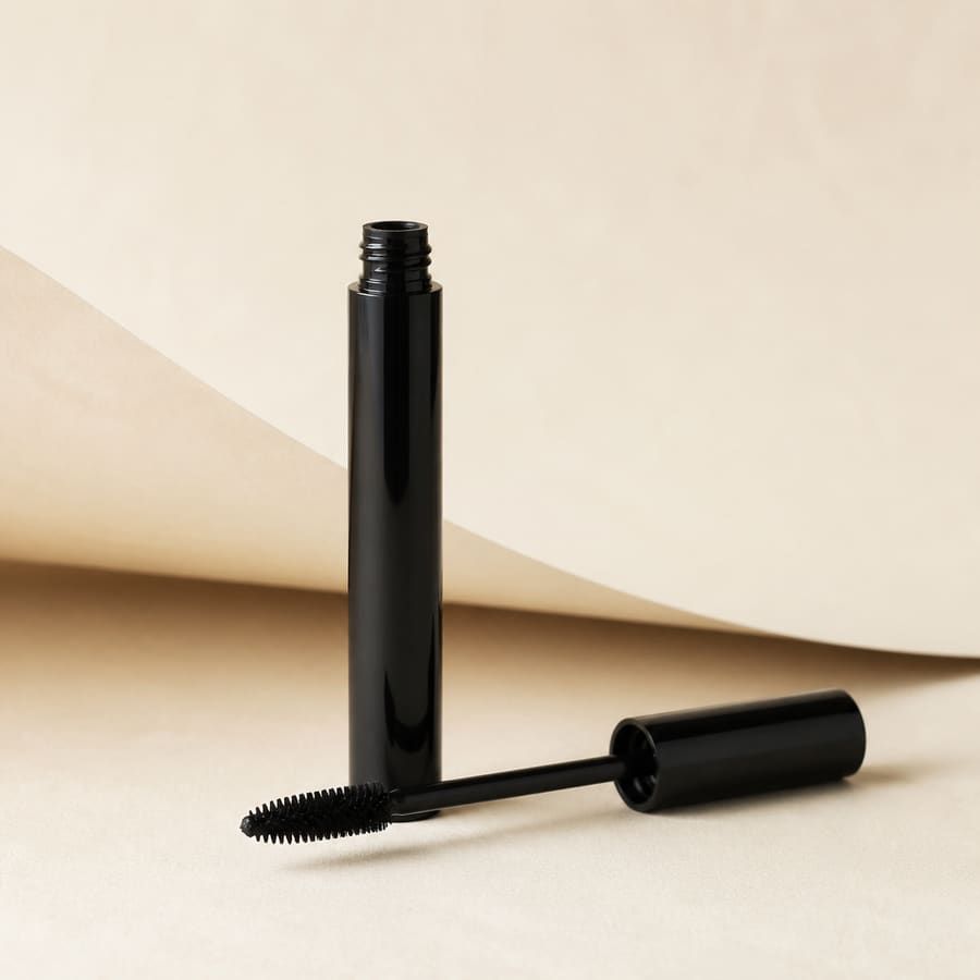 Editorial mascara still-life for Maybelline Lash Sensational Sky High