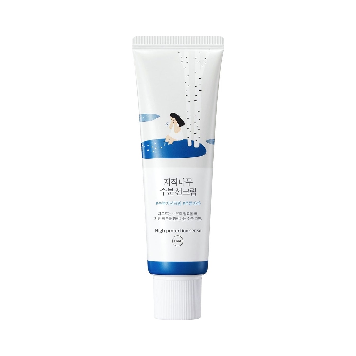 Round Lab Birch Juice Moisturizing Sun Cream SPF50+ PA++++ product packshot