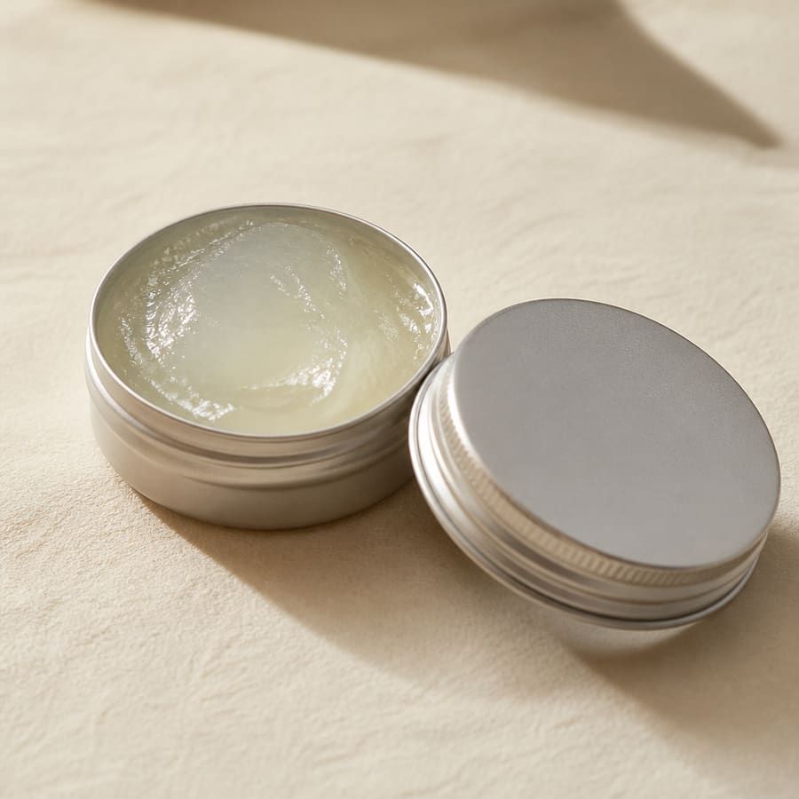 Editorial lip occlusive still-life for Vaseline Lip Therapy Original