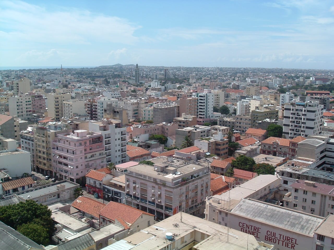 Dakar urban panorama