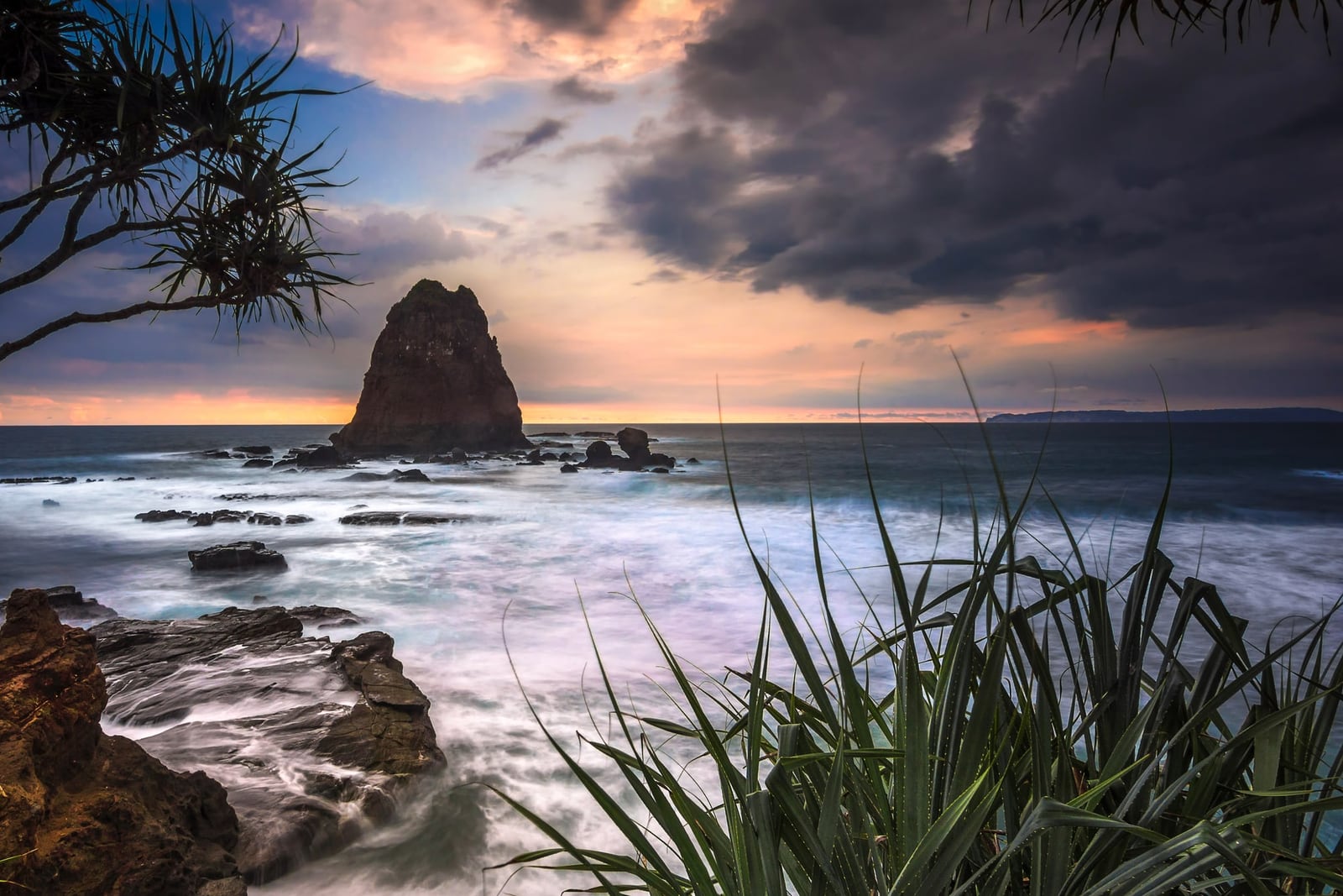 Tanjung Papuma beach, Jember Regency, East Java