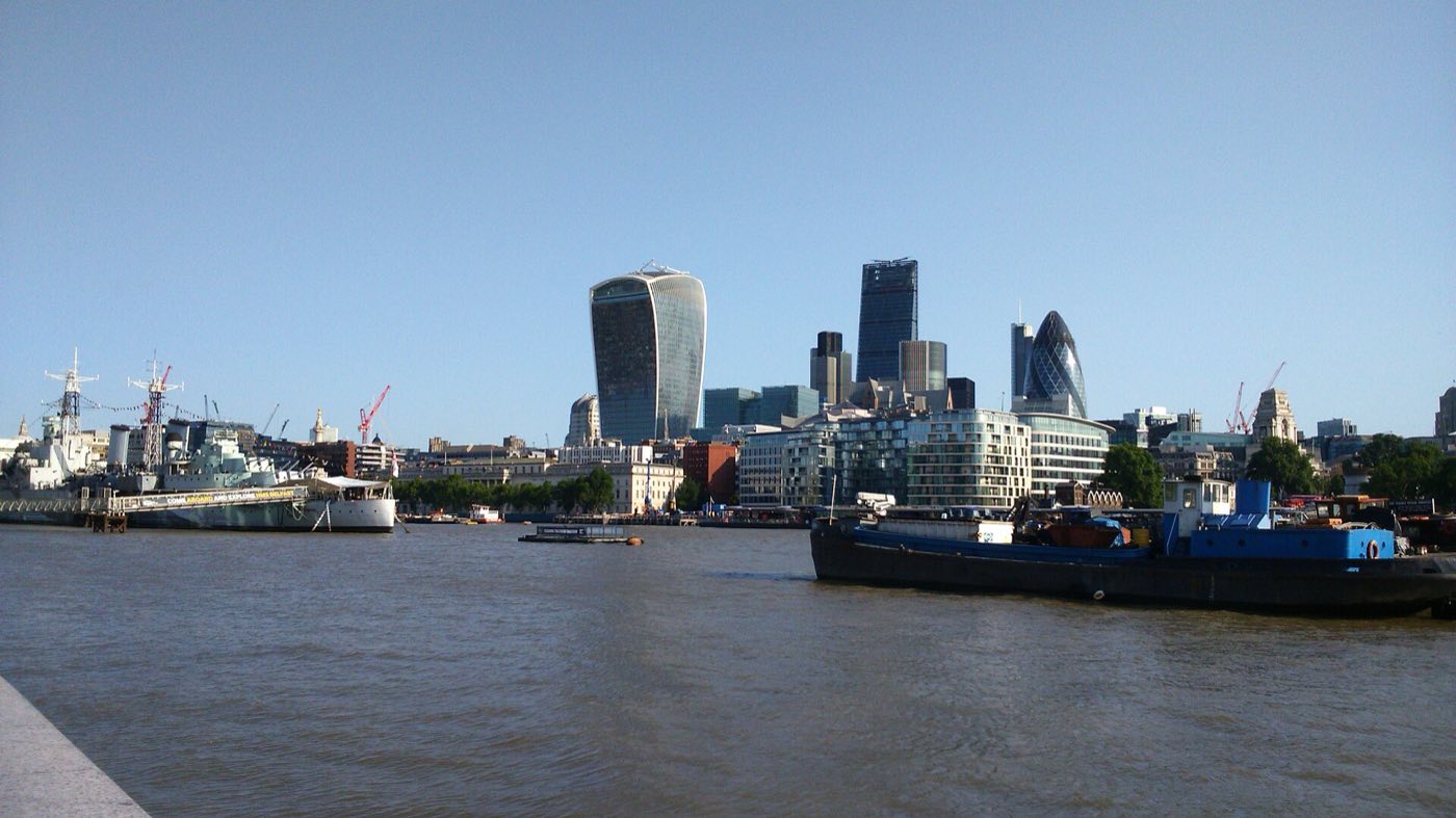 City of London skyline