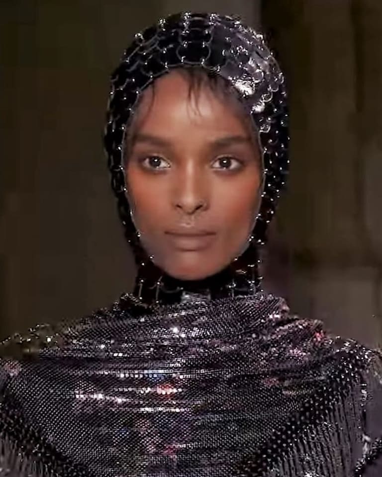 Malika Louback — Cast Index ranked model, portrait